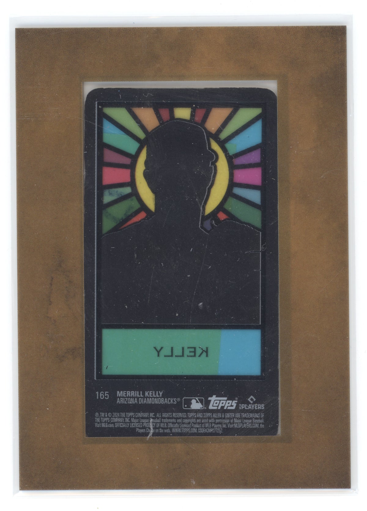 2024 Topps Allen & Ginter Stained Glass Merrill Kelly #165 Mini