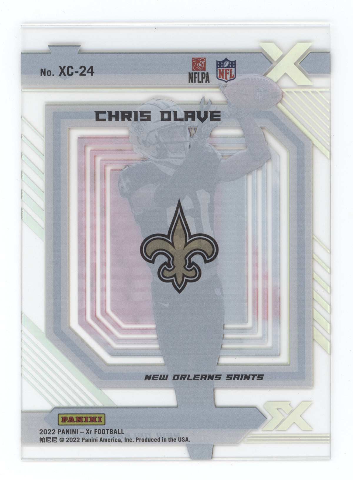 2022 Panini XR X-Clusive Chris Olave #XC-24 RC