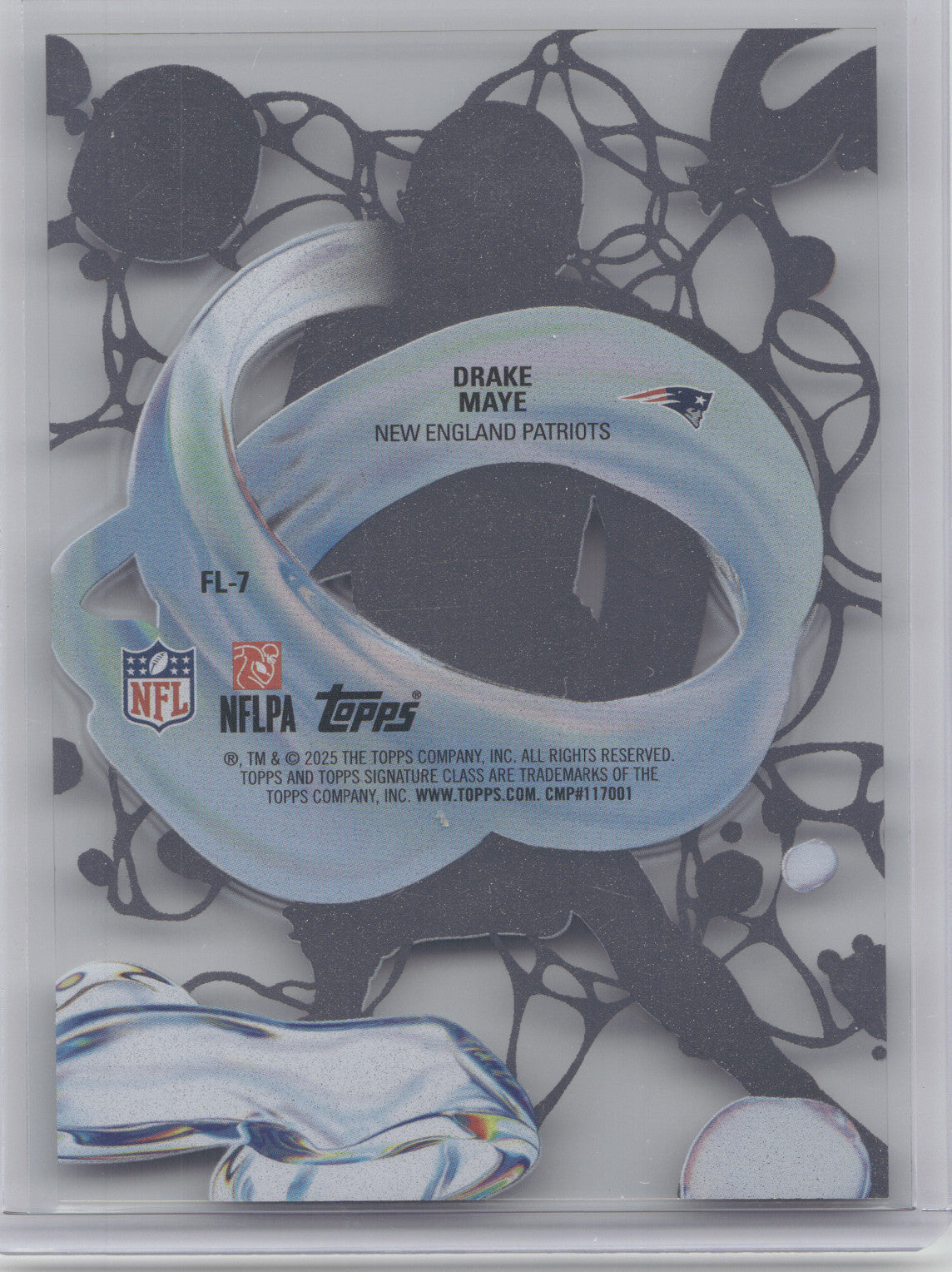 2025 Topps Signature Class Fluidity Drake Maye #FL-7