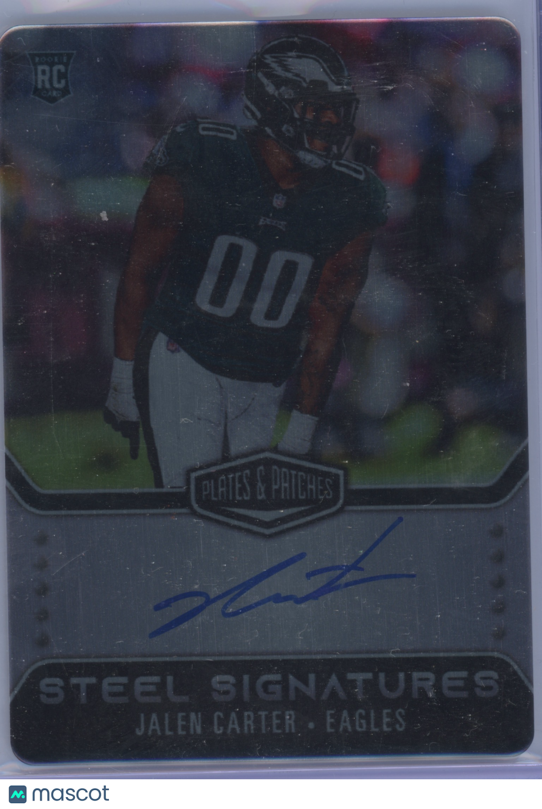 2023 Panini Plates & Patches Jalen Carter #RSSJCA RC