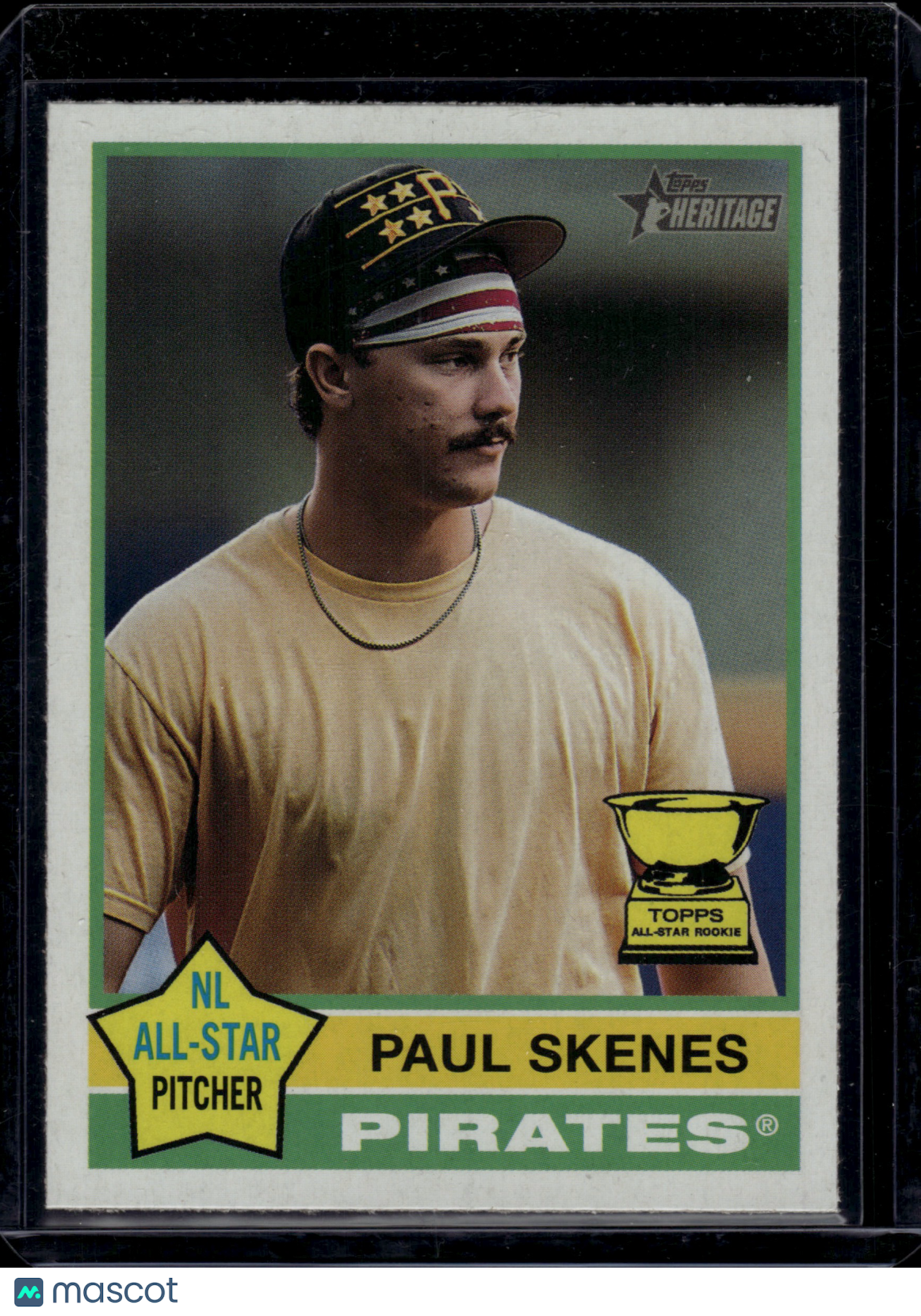 2025 Topps Heritage Paul Skenes #60