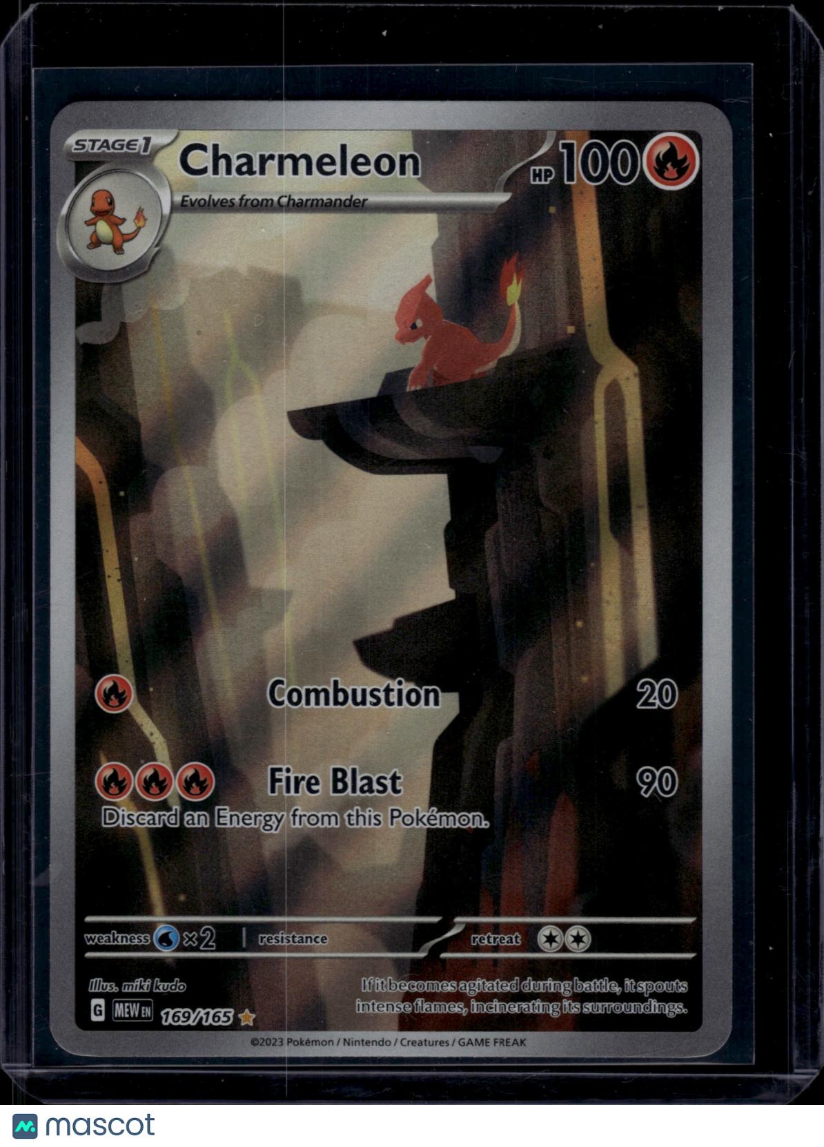 2023 Scarlet & Violet 151 Charmeleon #169/165