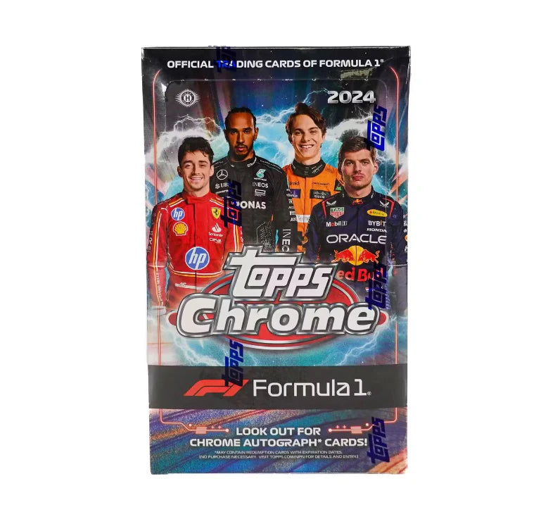 2024 TOPPS CHROME FORMULA 1 HOBBY BOX