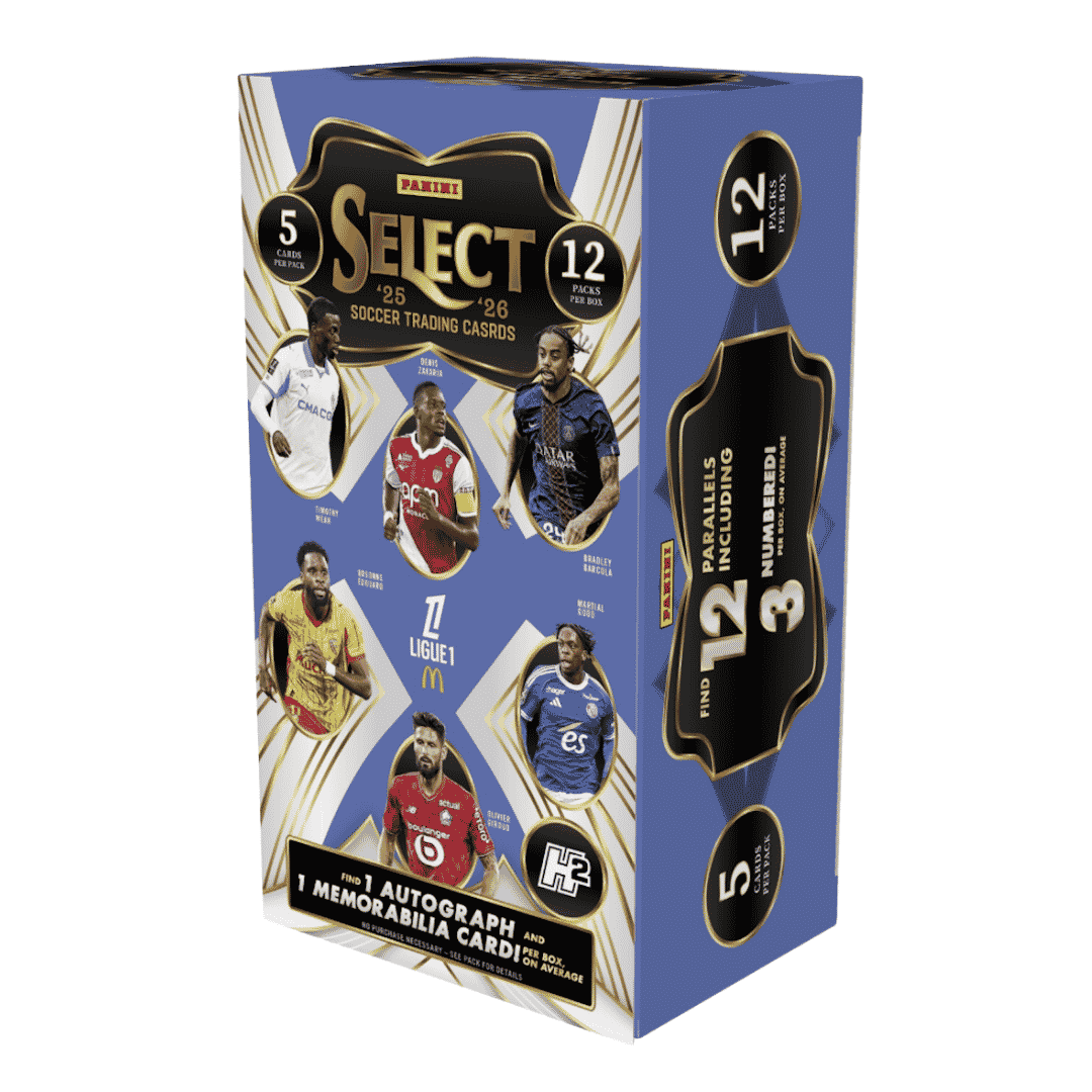 2025-26 Panini Select Ligue 1 Soccer H2 Box