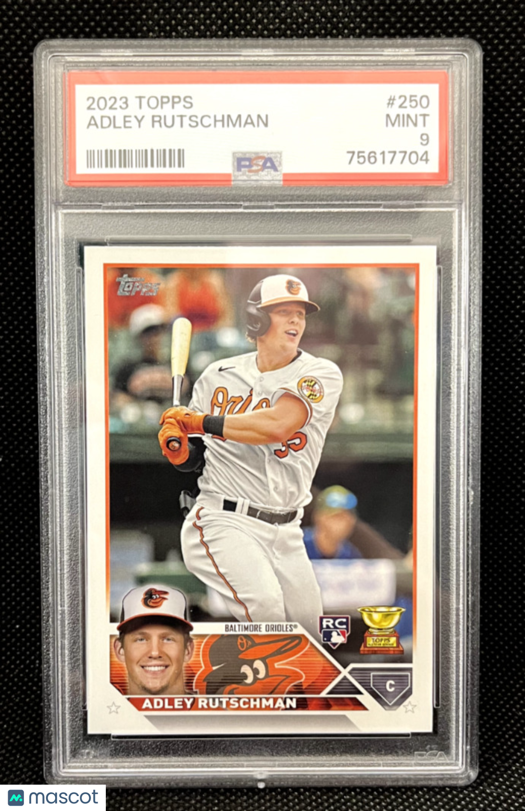 2023 Topps Series 1 Adley Rutschman Rookie Psa 9