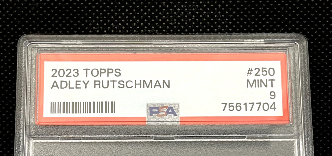 2023 Topps Series 1 Adley Rutschman Rookie Psa 9