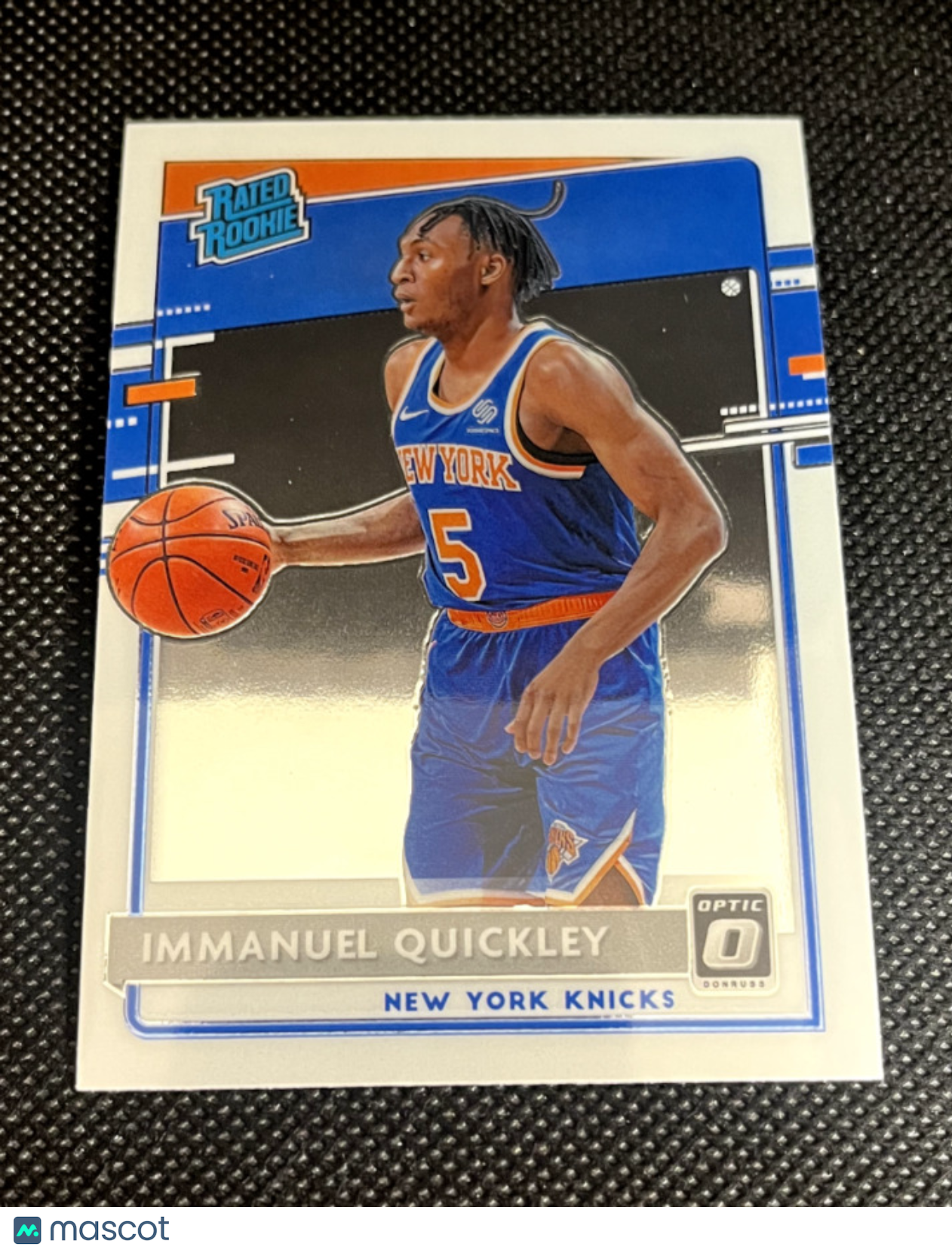 2020-21 Immanuel Quickley Panini Donruss Optic Rated Rookie