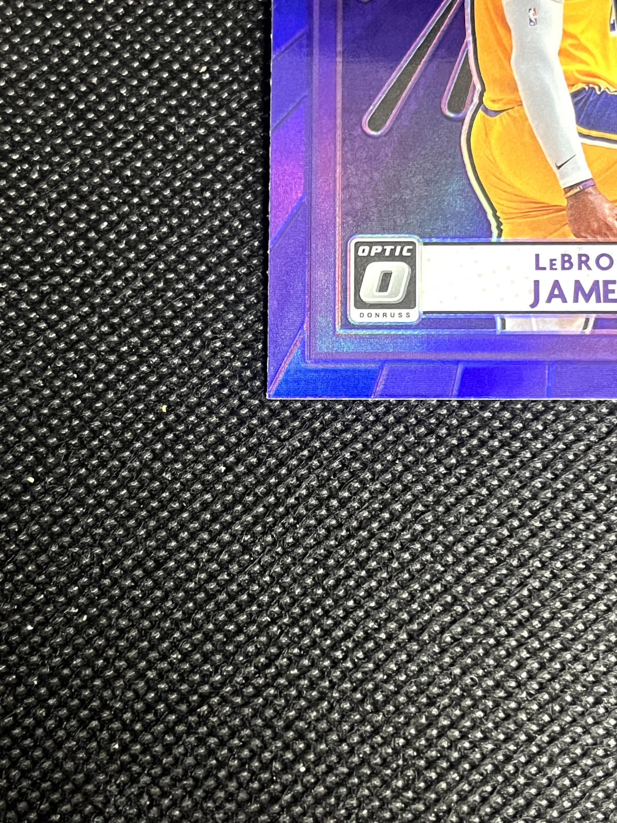 2020-21 Panini Donruss Optic LeBron James My House Purple Prizm Holo