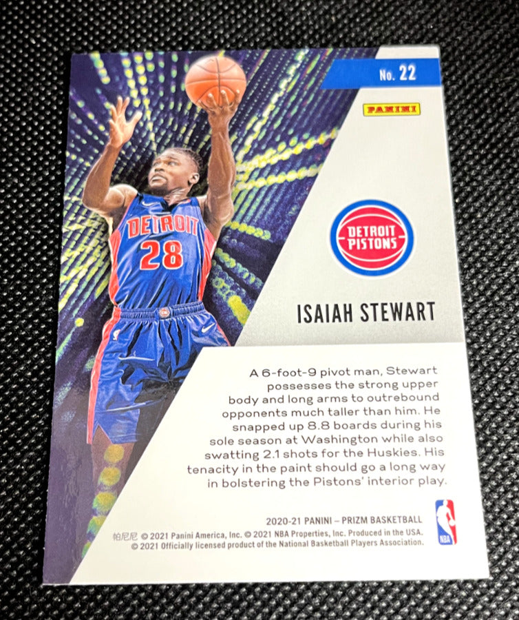 2020-21 Panini Prizm Instant Impact Isaiah Stewart