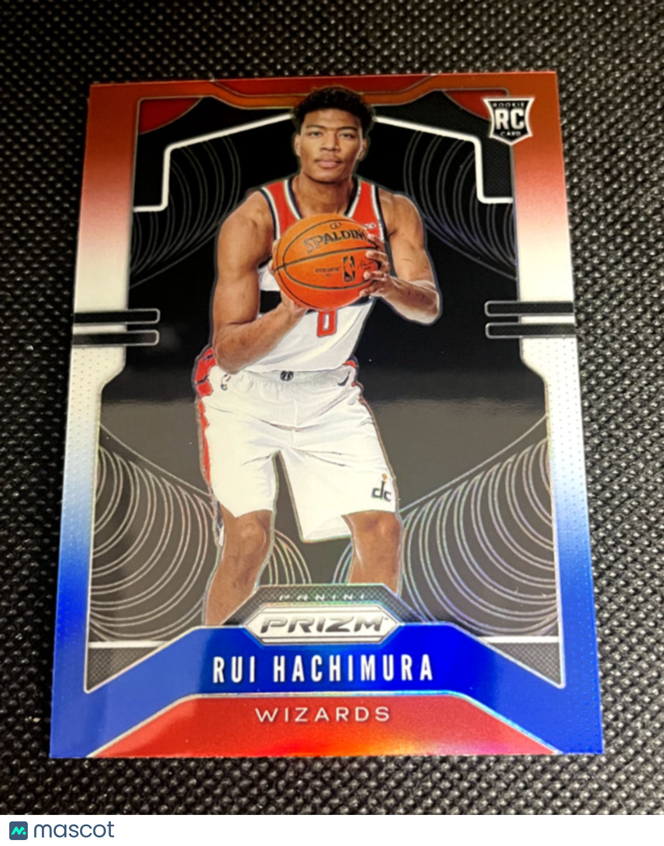2019-20 Prizm Rui Hachimura Red White Blue Prizm Rookie