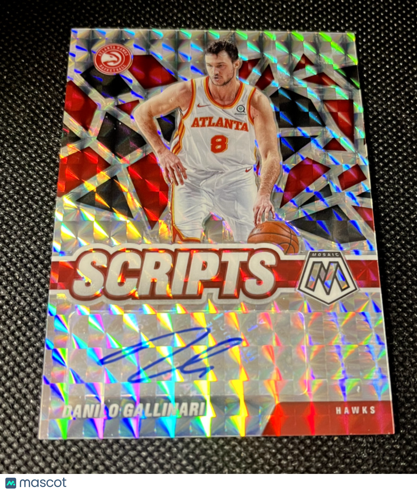 2020-21 Panini Mosaic Scripts Danilo Gallinari Autograph