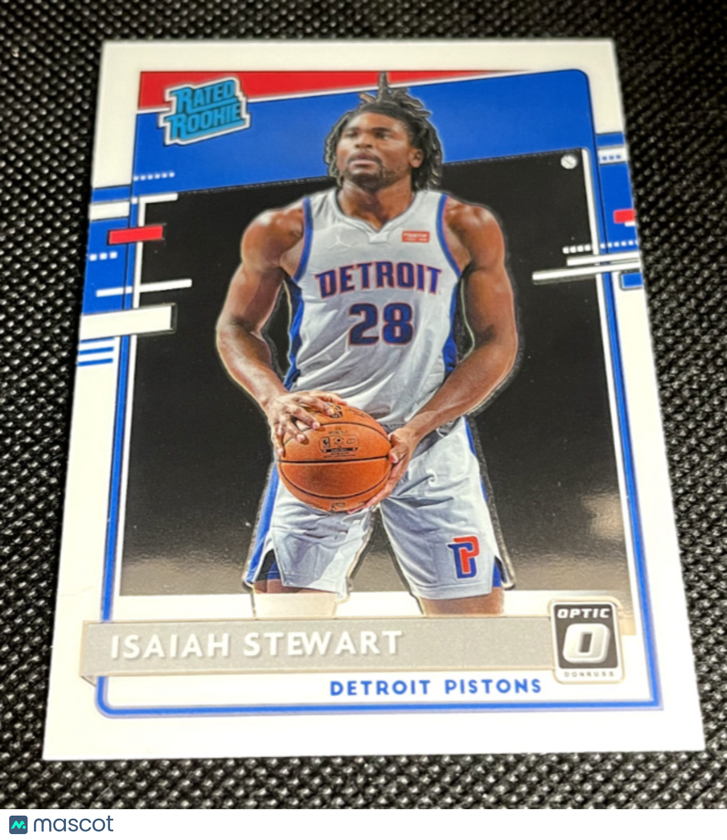 2020-21 Panini Donruss Optic Rated Rookie Isaiah Stewart