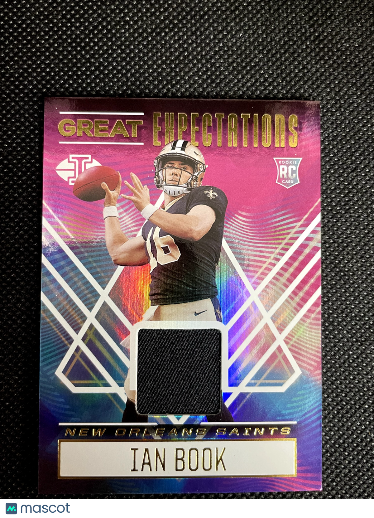 2021 Illusions Ian Book Great Expectations Patch Rookie