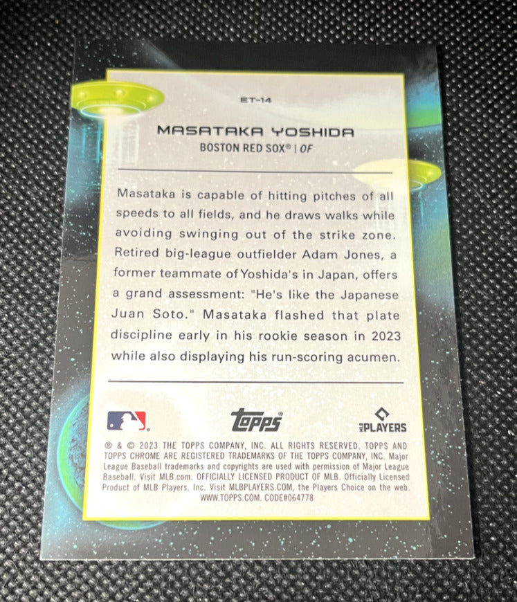 2023 Topps Cosmic Chrome Masataka Yoshida Extraterrestrial Talent