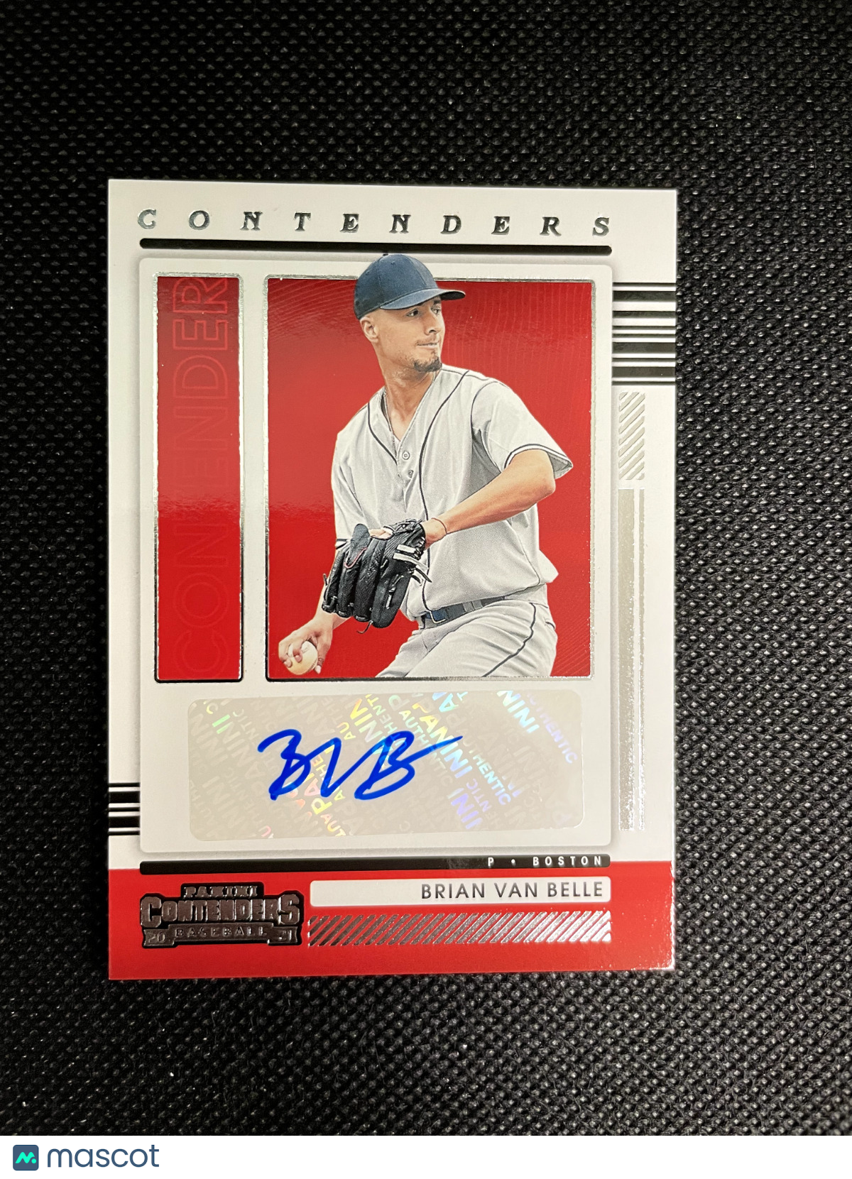 2021 Panini Contenders Brian Van Belle Autograph