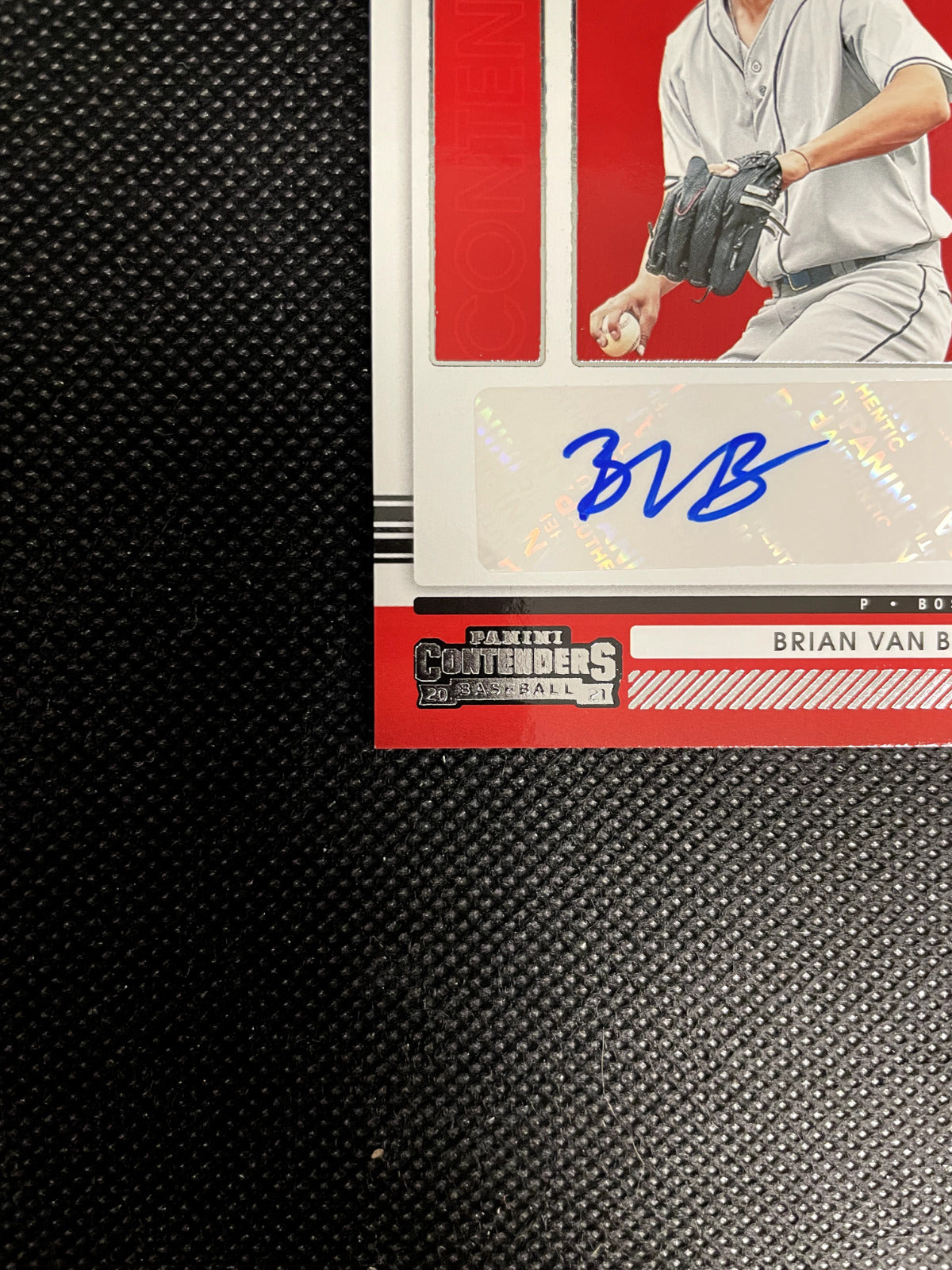 2021 Panini Contenders Brian Van Belle Autograph
