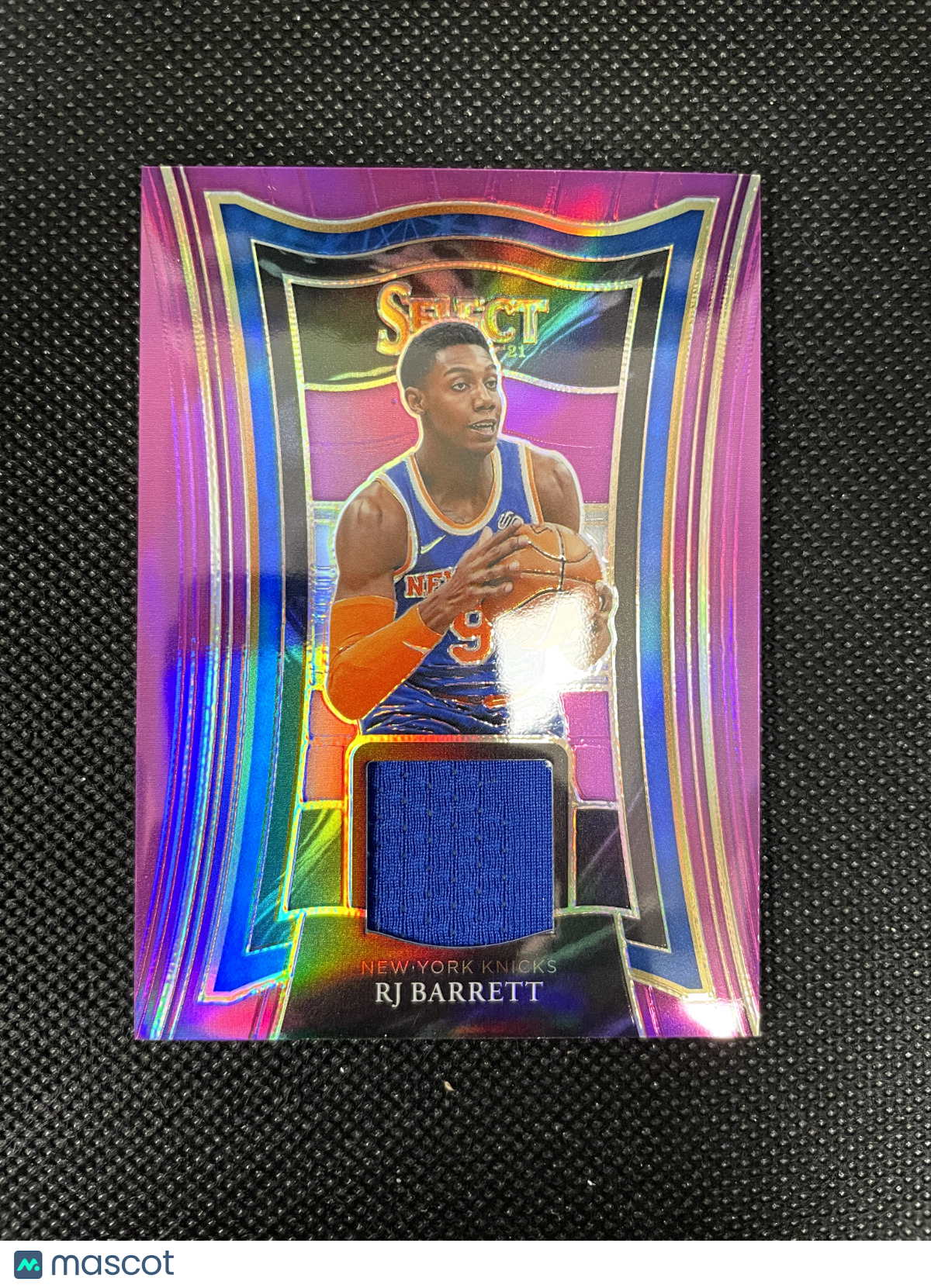 2020-21 Select RJ Barrett Selective Swatches Purple 46/99