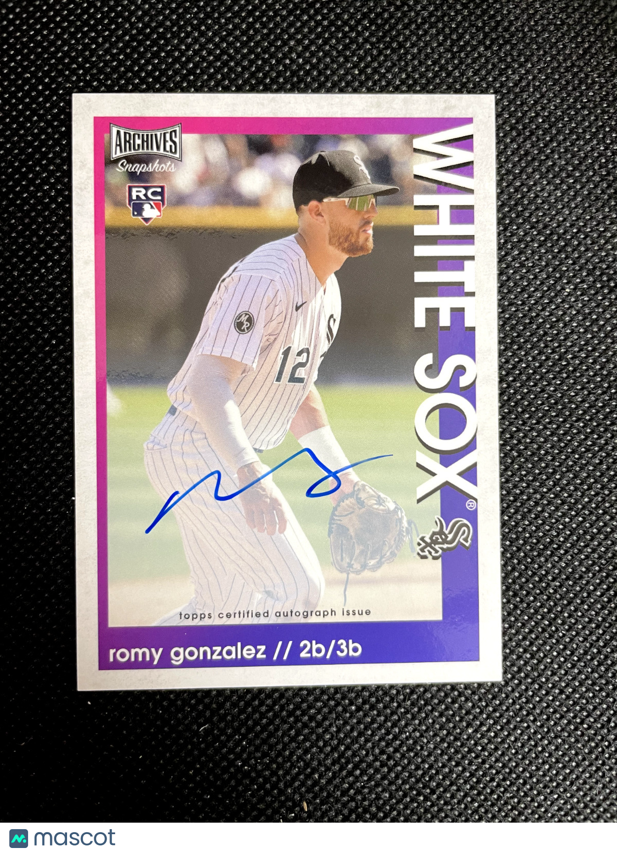 2022 Topps Archives Romy Gonzalez Rookie Autograph