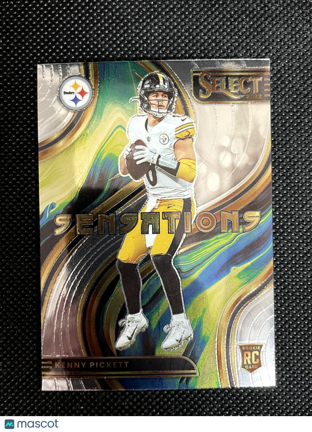 2022 Panini Select Kenny Pickett Rookie Sensations Insert Pittsburgh Steelers