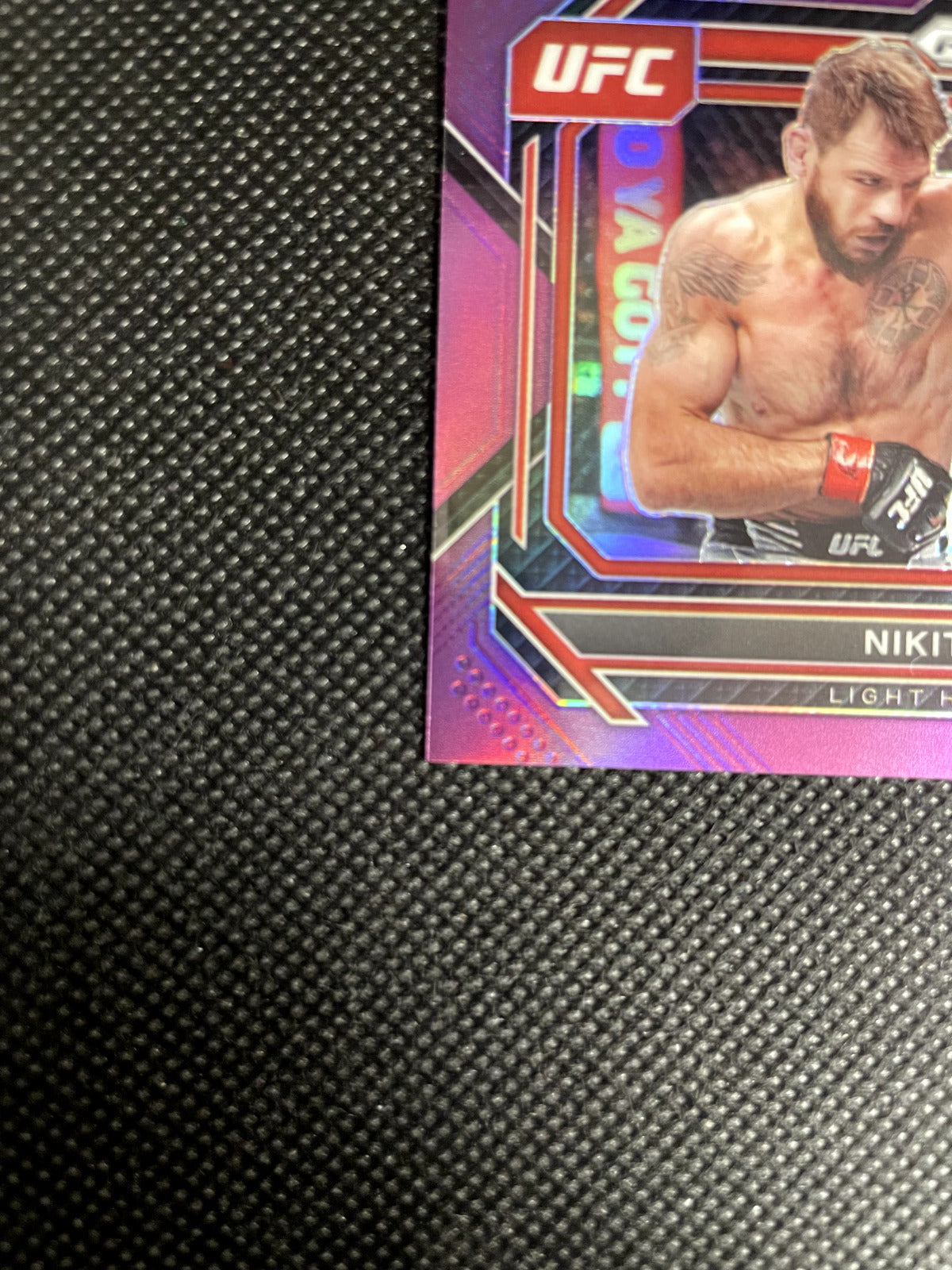 2023 Prizm UFC Nikita Krylov Horizontal Purple 90/149