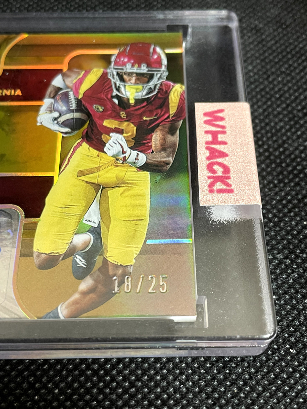 2023 Panini Chronicles Jordan Addison Gold Standard Rookie Patch Auto 18/25