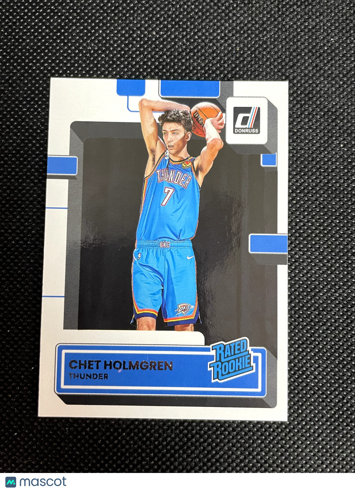 2022-23 Panini Donruss Chet Holmgren Rated Rookie Oklahoma City Thunder