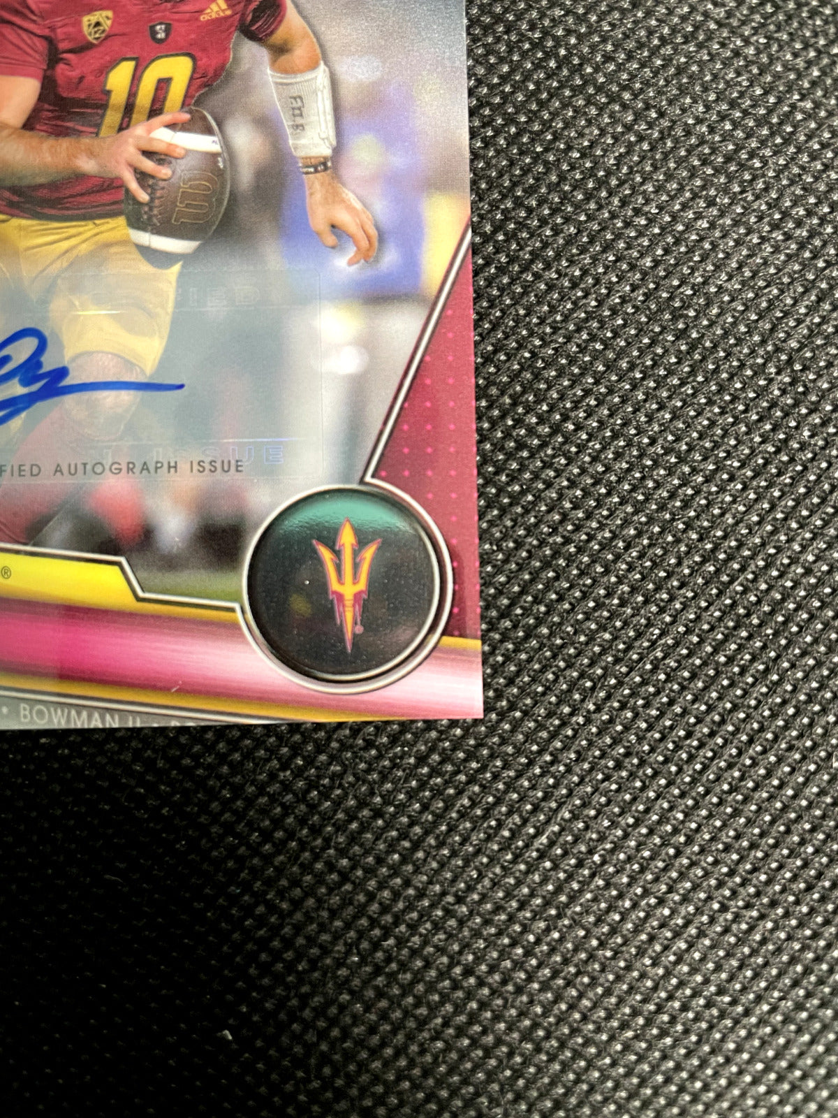 2023 Bowman U Drew Pyne 1st Chrome University Arizona State Rookie