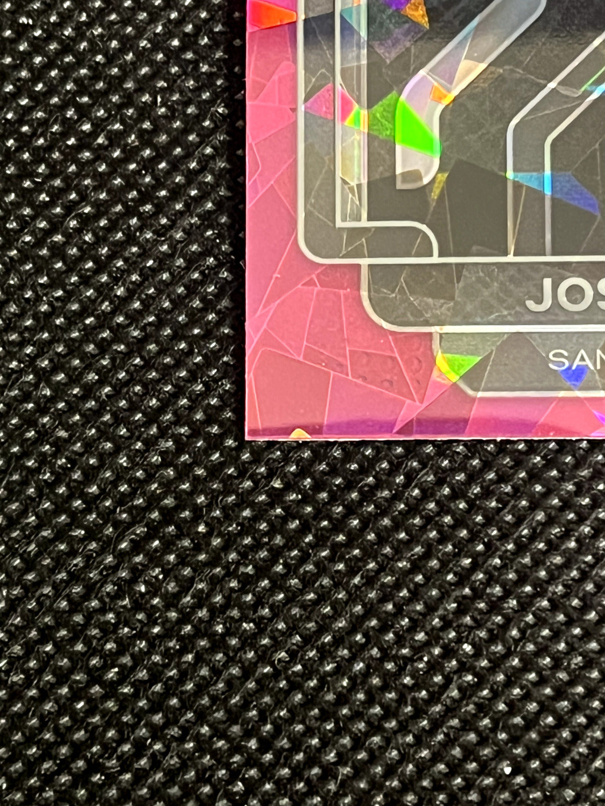 2021-22 Prizm Joshua Primo Pink Cracked Ice Prizm Rookie