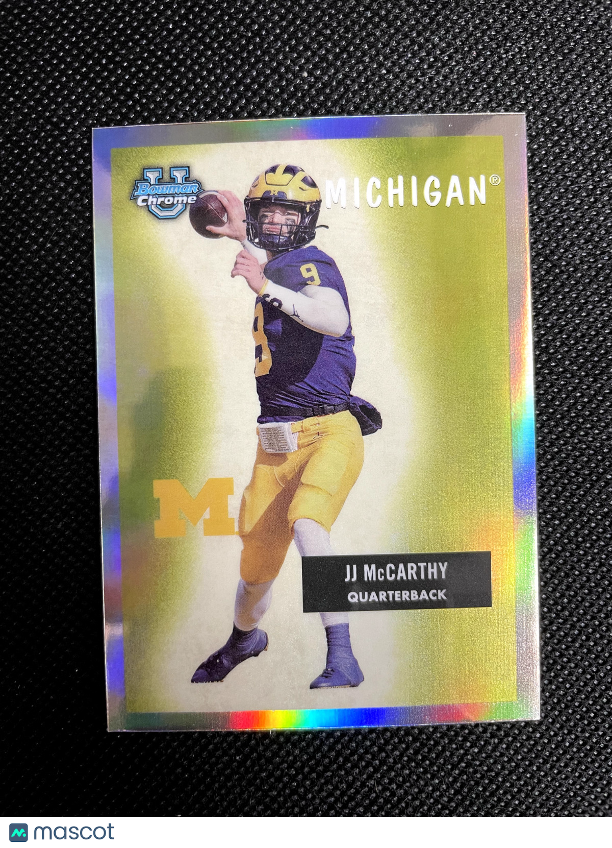 2023 JJ McCarthy Bowman U Chrome Throwback