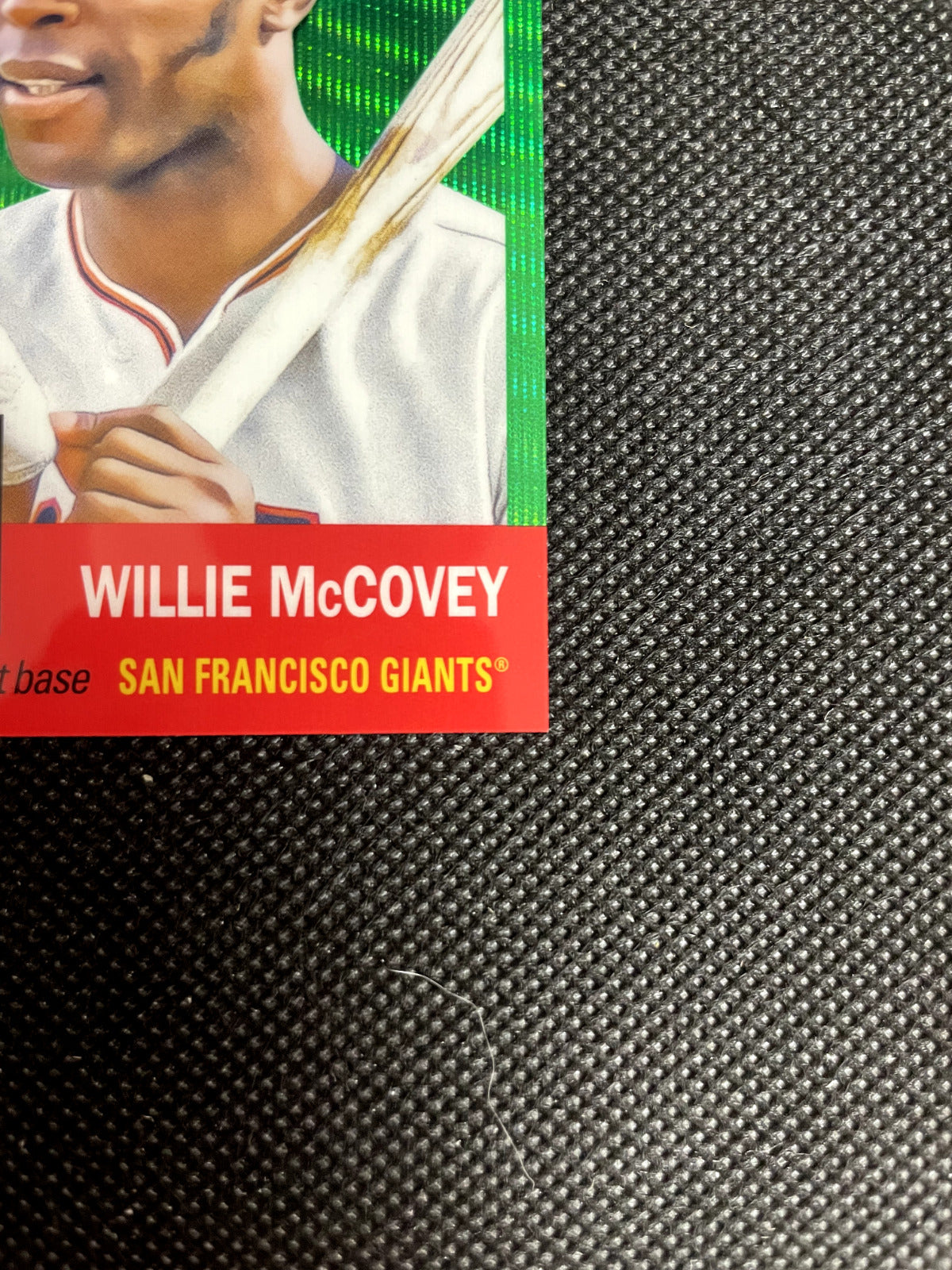 2022 Topps Chrome Platinum 16/99 Willie McCovey Green Wave Refractor