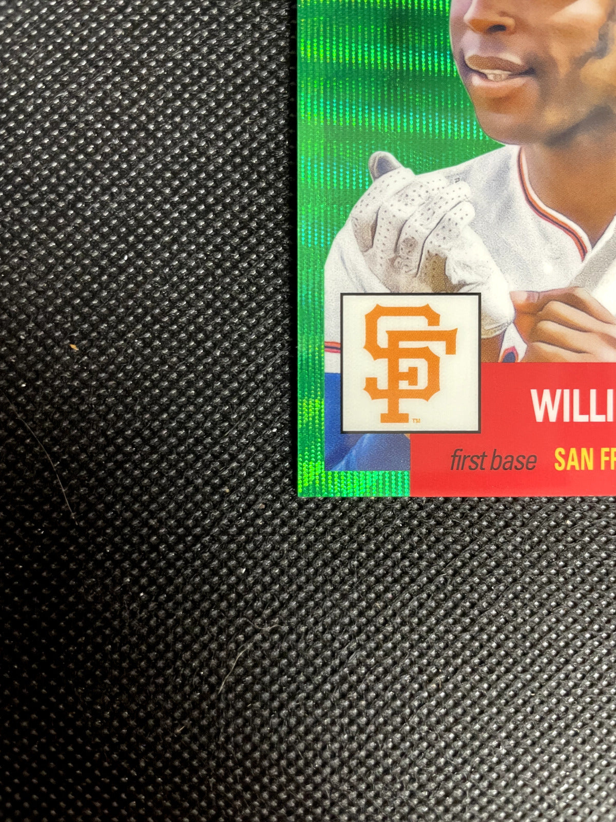 2022 Topps Chrome Platinum 16/99 Willie McCovey Green Wave Refractor