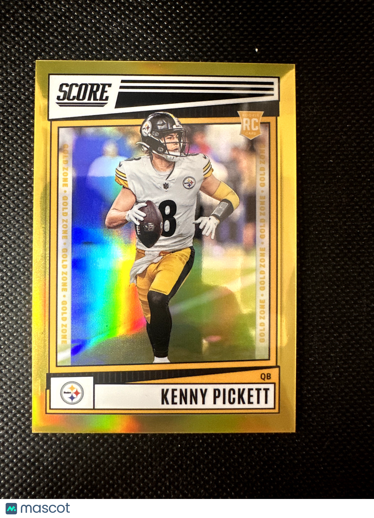 2022 Panini Chronicles Score Gold 26/50 Kenny Pickett Rookie