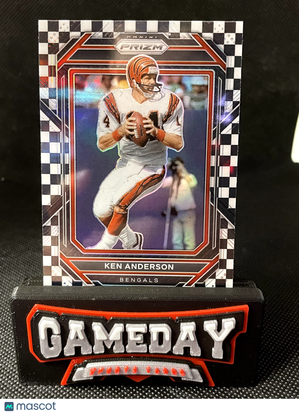 2022 Ken Anderson Panini Prizm Black and White Checkerboard