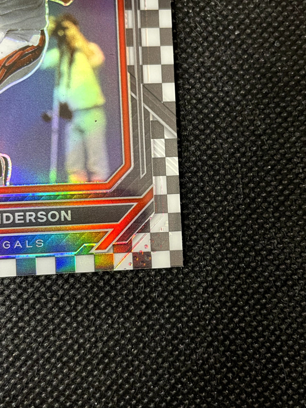 2022 Ken Anderson Panini Prizm Black and White Checkerboard