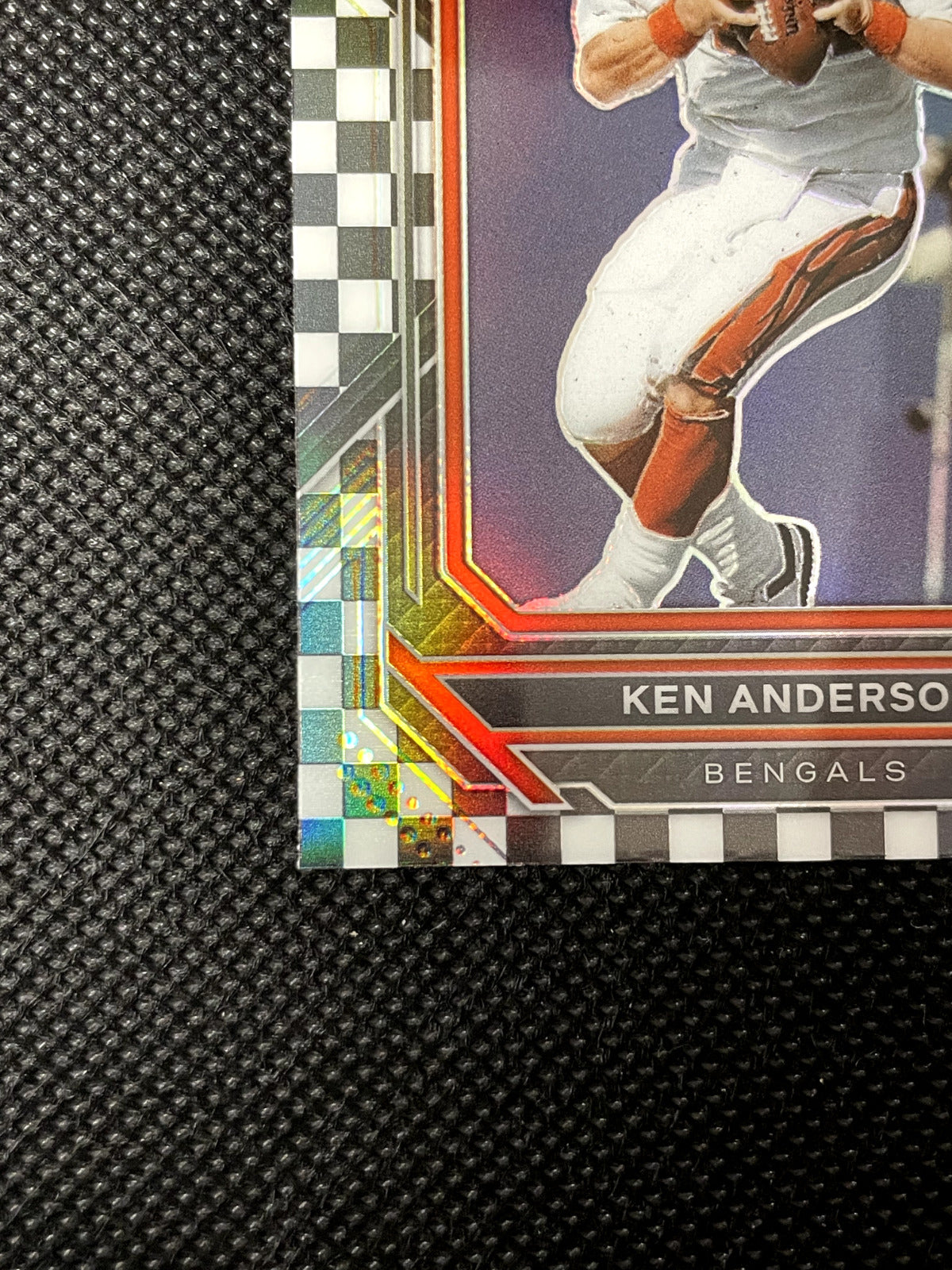 2022 Ken Anderson Panini Prizm Black and White Checkerboard