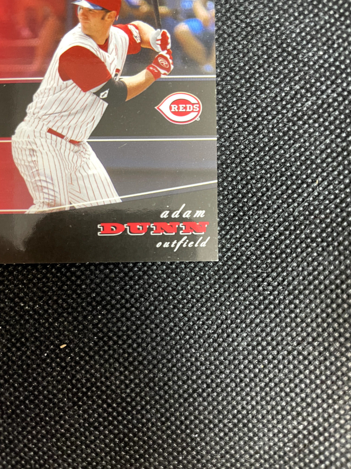 Adam Dunn 2002 Piece Of The Game Bat Relic Card