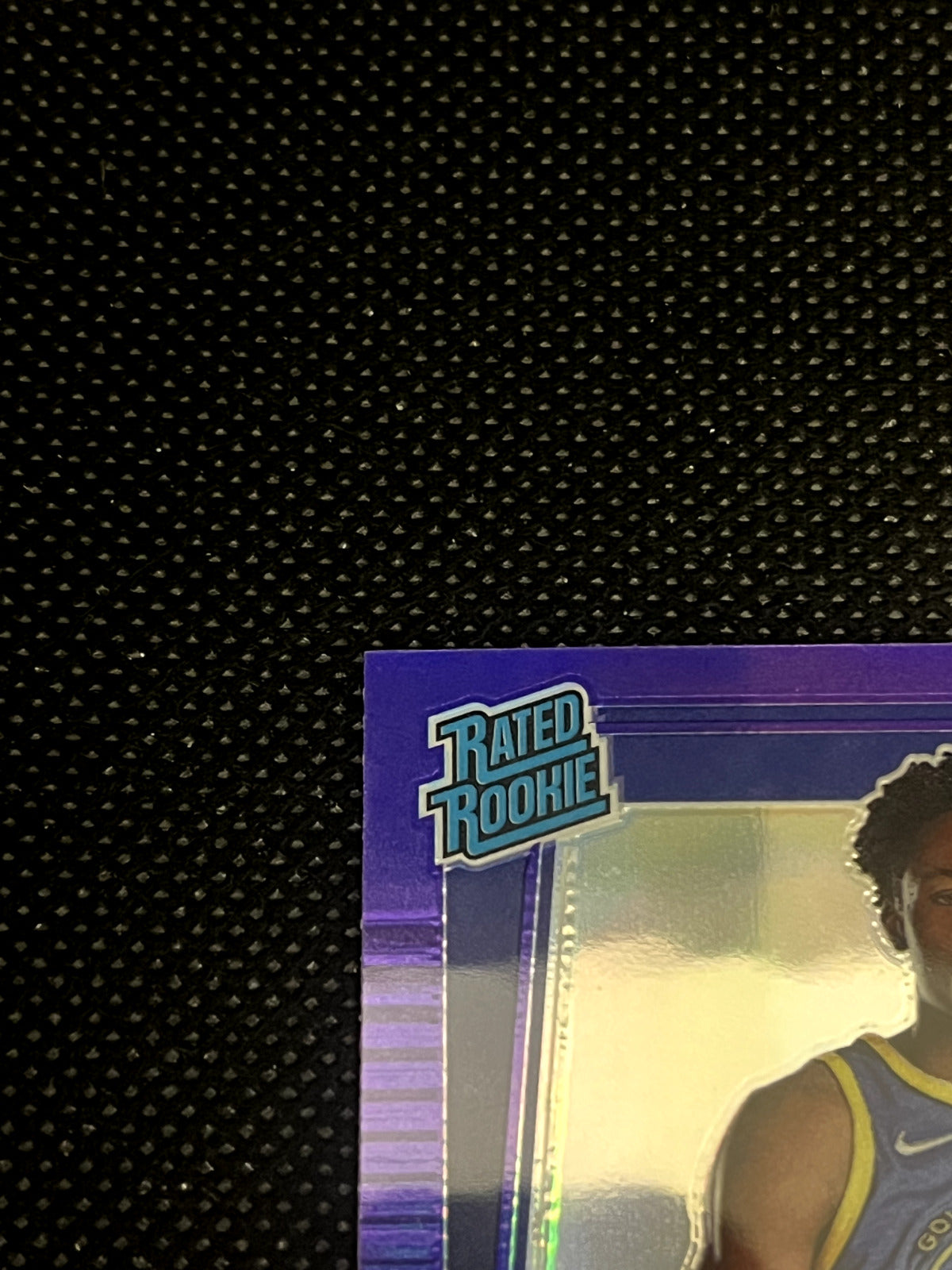 2022 Donruss Optic Jonathan Kuminga Purple Prizm