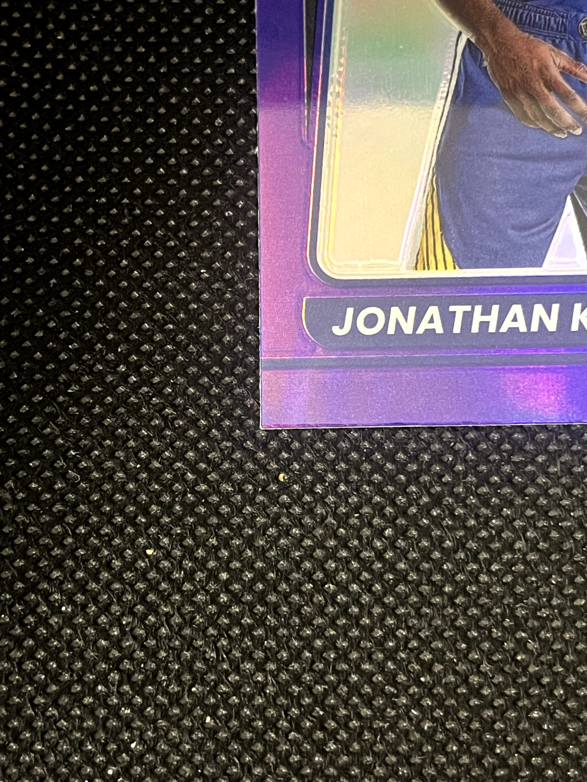 2022 Donruss Optic Jonathan Kuminga Purple Prizm
