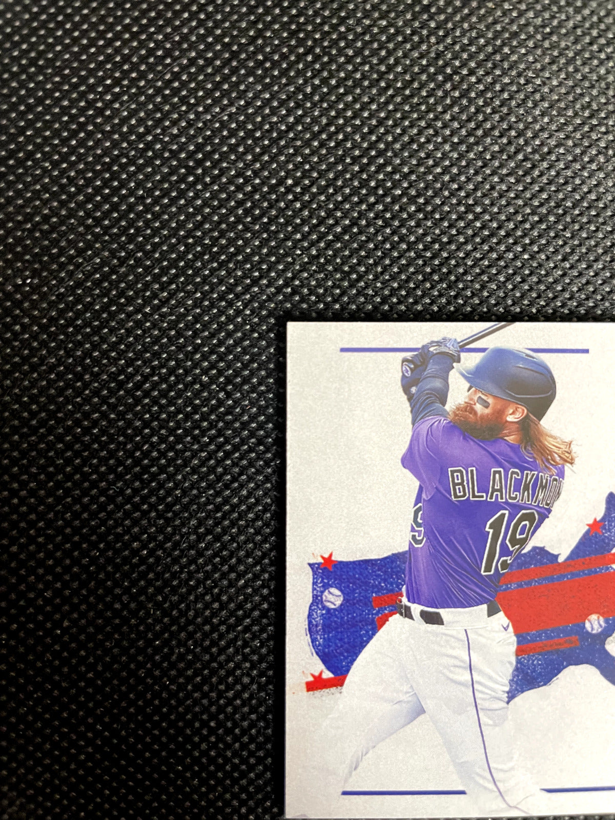 2022 Panini Chronicles Charlie Blackmon America’s Pastime Jersey Relic