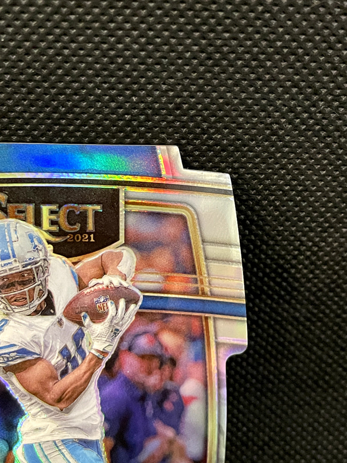 2021 Select Amon-Ra St. Brown Rookie Concourse Silver Prizm Die Cut Lions