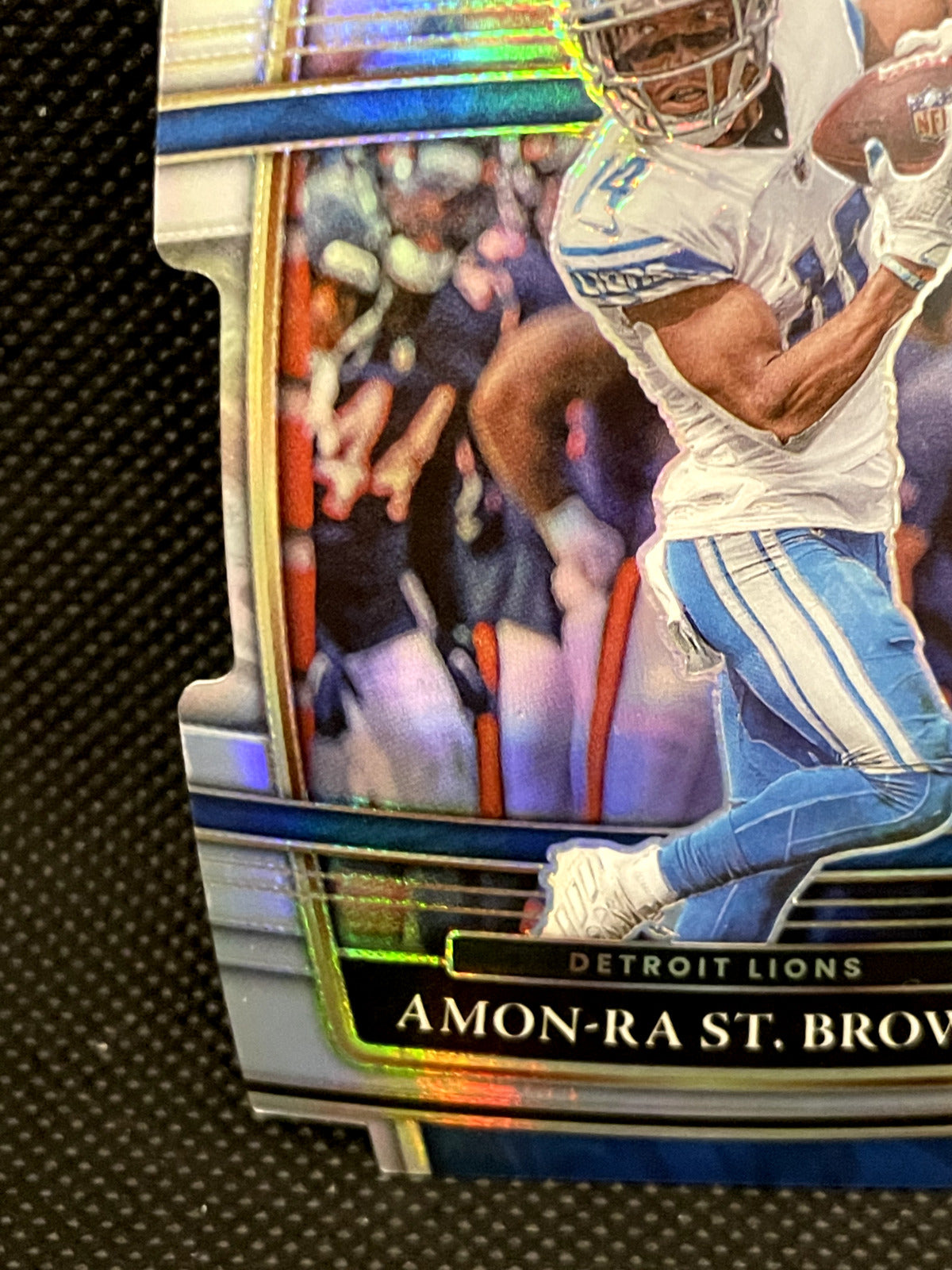 2021 Select Amon-Ra St. Brown Rookie Concourse Silver Prizm Die Cut Lions