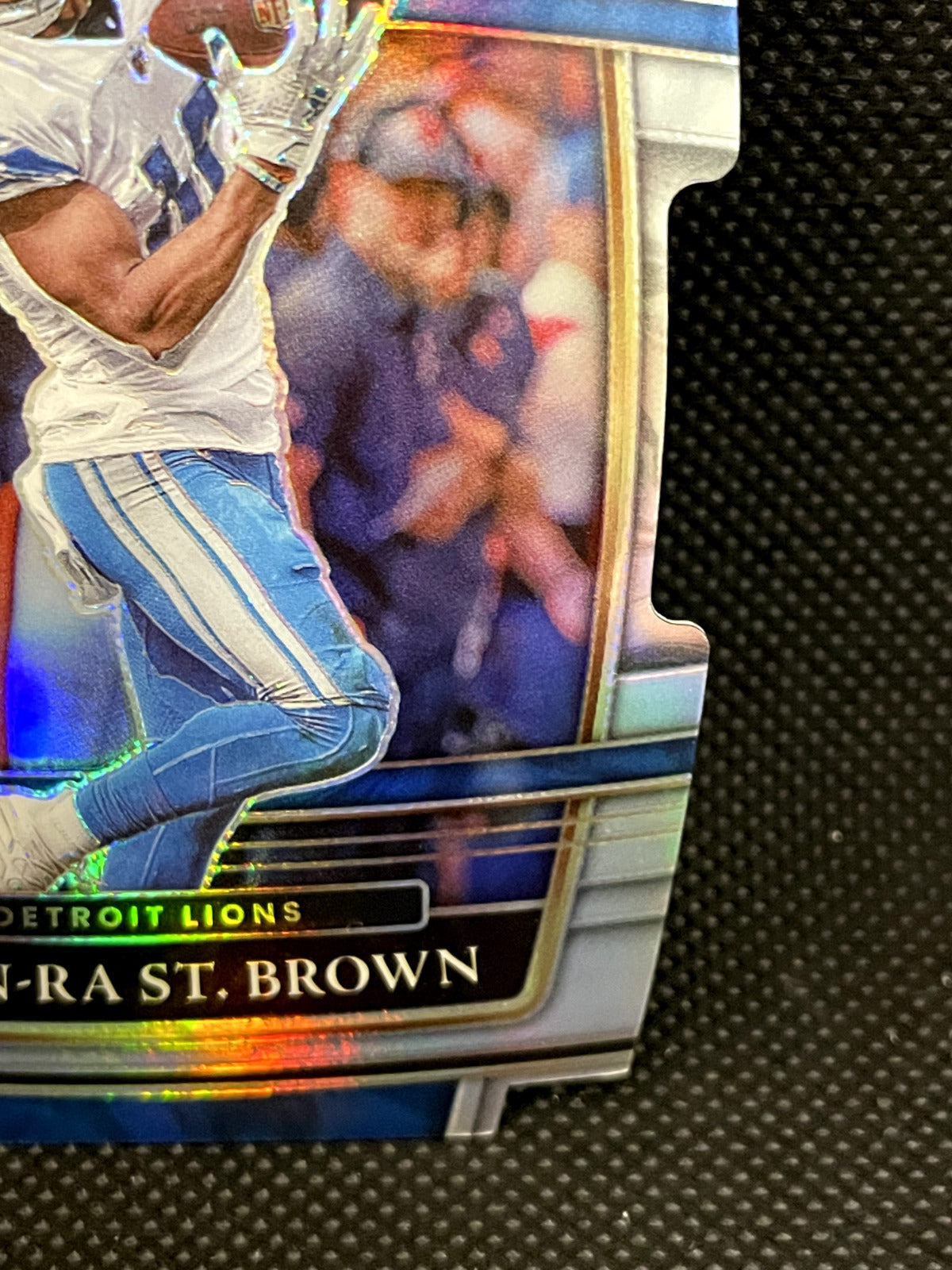 2021 Select Amon-Ra St. Brown Rookie Concourse Silver Prizm Die Cut Lions