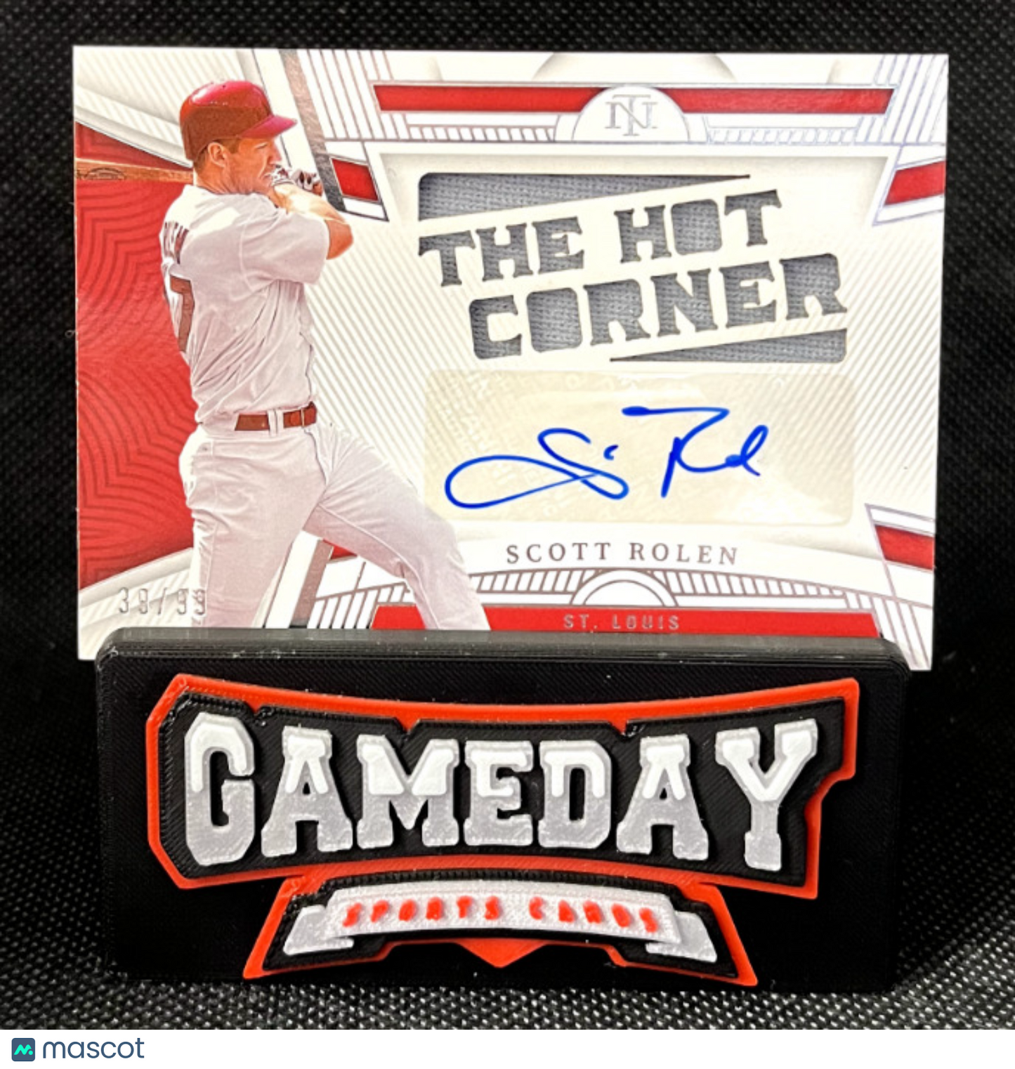 2023 Panini National Treasures Scott Rolen Jersey Autograph /99