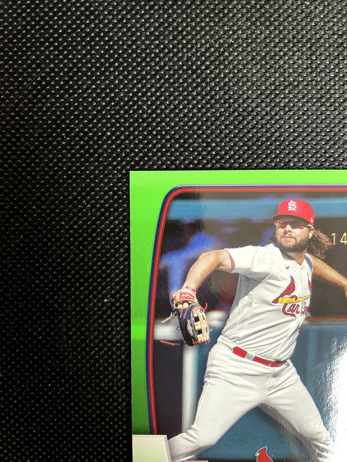 2023 Bowman Alec Burleson Lime Green Rookie 146/399