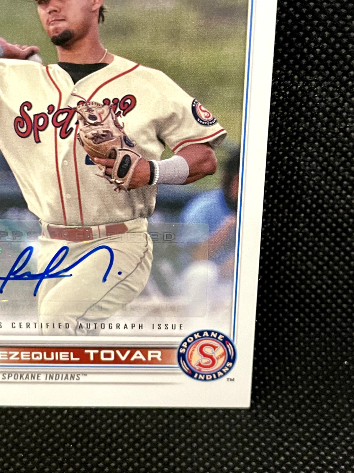 2022 Topps Pro Debut Ezequiel Tovar Rookie Autograph