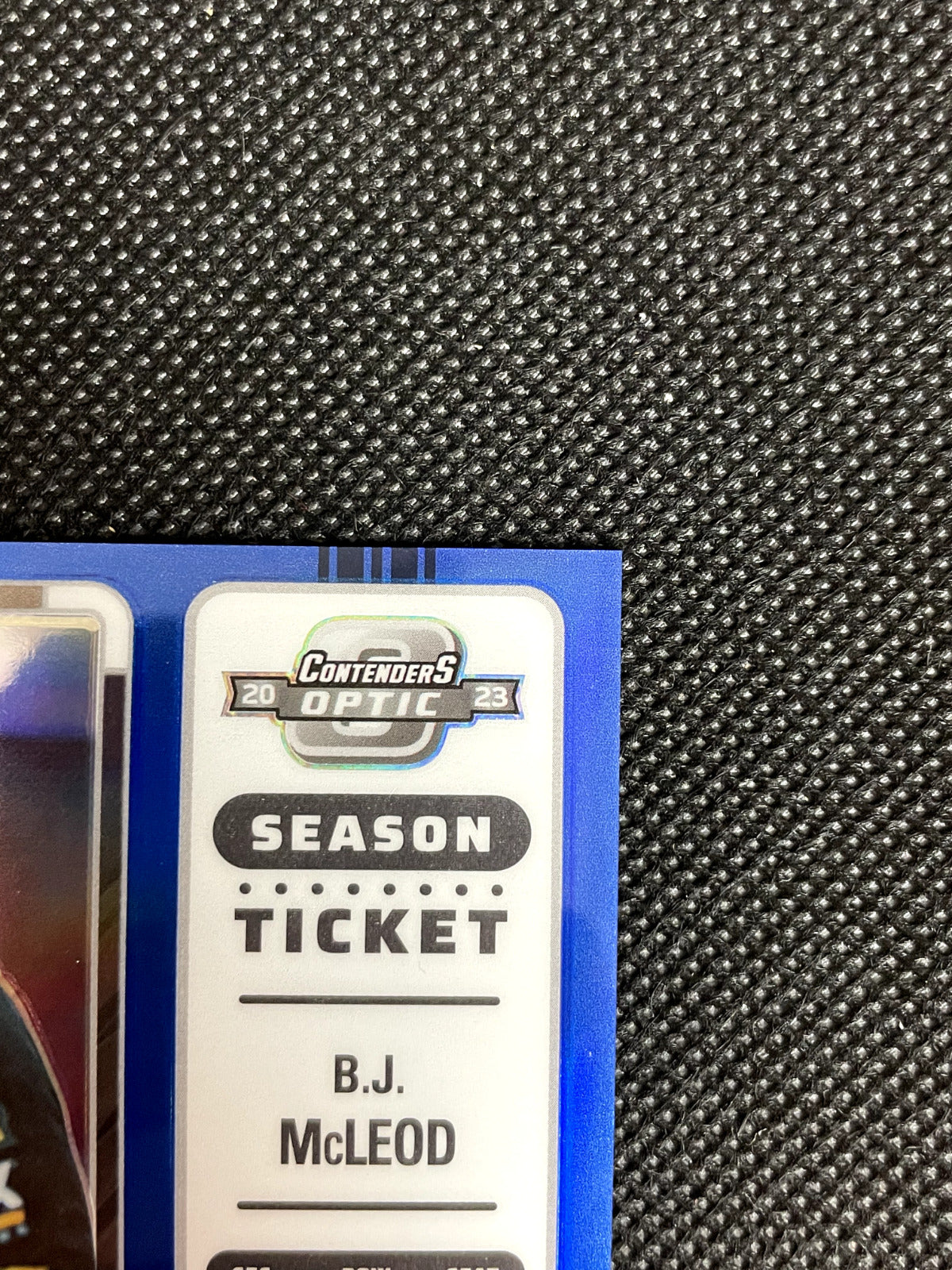 2023 Chronicles Contenders Optic Racing BJ McLeod Blue 044/199