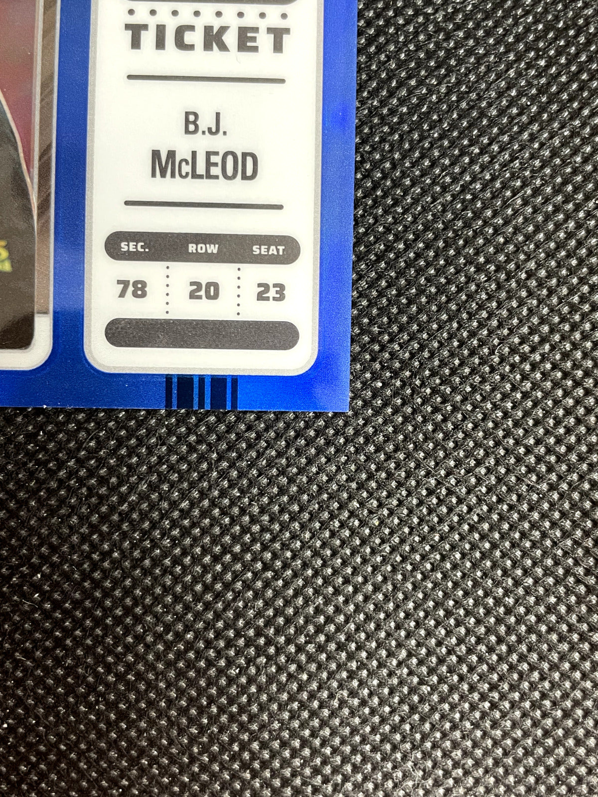 2023 Chronicles Contenders Optic Racing BJ McLeod Blue 044/199