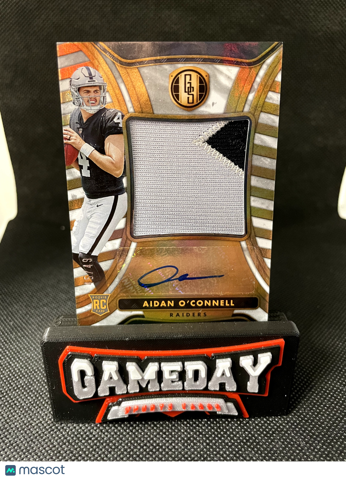 Aiden O'Connell Gold Standard Rookie Patch Autograph 45/49!!