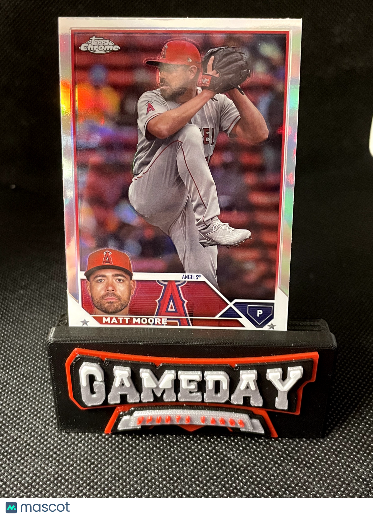 2023 Matt Moore Topps Chrome Update Refractor