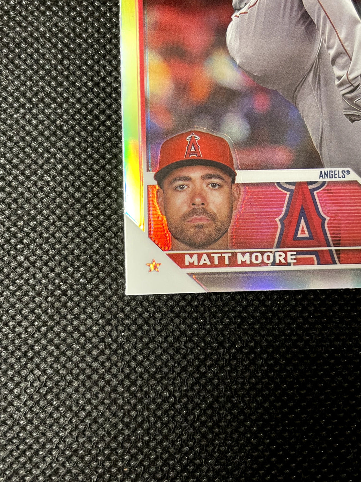 2023 Matt Moore Topps Chrome Update Refractor